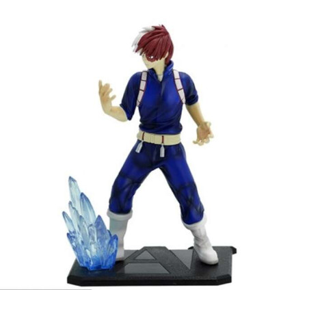 Abystyle Studio My Hero Academia Todoroki Shoto - Figurine de Collection - Hauteur 17cm env - Fabriqué en PVC