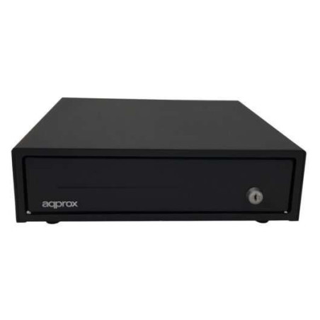 Tiroir-caisse électrique environ - 8 compartiments - Ouverture manuelle et automatique - Connexion RJ11