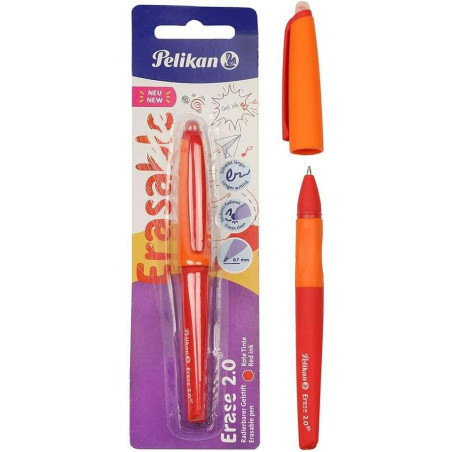 Pelikan Roller Erase 20 Stylo à bille Course 07 mm  Poignée ergonomique  Longue durée de vie de lencre  Design frais et