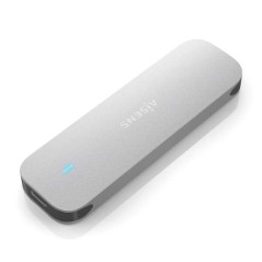 Aisens Boîtier Externe M2 NGFF ASM2-025Sl NVMe vers USB32 GEN2 - Couleur Argent