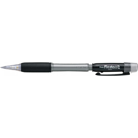 Pack de 12 - Pentel Fiesta II Porte-mine HB 07 mm avec caoutchouc  Comprend 2 recharges  Poignée en caoutchouc  Design