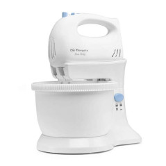 Mixeur Multifonction Orbegozo BA 4400 - Puissant et Polyvalent - Idéal pour le Pain Fait Maison - 5 Vitesses et Fonction Turbo