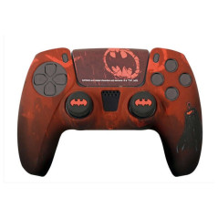 FR-TEC Pack Officiel Batman Coque en Silicone + Grips pour Joysticks pour Dualsense - Design Inspiré des Comics