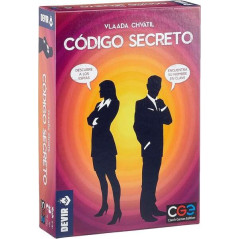 Jeu de Cartes Code Secret - Thème Détective - De 2 à 8 Joueurs - A partir de 8 ans - Durée 15min environ