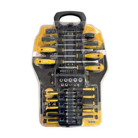 Blim Set 44 pièces Tournevis, Douilles et Embouts