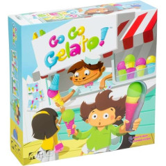 Jeu de société Go Go Gelato - Thème Compétence - 2 à 4 joueurs - A partir de 6 ans - Durée 15min. environ.