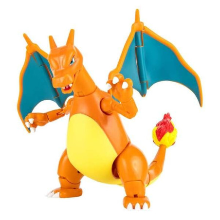 Jazwares Select Pokemon 25th Anniversary Charizard - Figurine de collection articulée - Hauteur 15 cm environ
