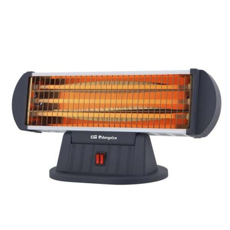 Orbegozo Poêle à Quartz BP 0204 - Chaleur intense et uniforme par rayonnement - 3 niveaux de puissance