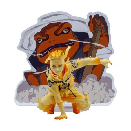 Banpresto Naruto Shippuden Panel Spectable Naruto Uzumaki - Figurine de Collection - Hauteur 9cm env - Fabriqué en PVC et ABS