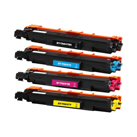 Brother TN247TN243 Pack de 4 cartouches toner génériques