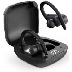 Casque de sport Ksix Sport Buds 2 Bluetooth 5.1+EDR avec microphone - Autonomie jusqu'à 16 heures avec étui - Commande tactile
