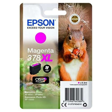 Cartouche d'encre originale Epson 378XL magenta - C13T37934010