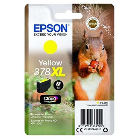 Cartouche d'encre originale Epson 378XL jaune - C13T37944010