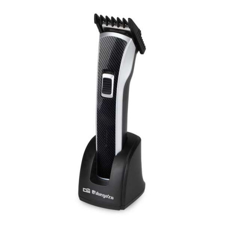 Orbegozo CTP 1200 Tondeuse à cheveux électrique étanche et rechargeable Coupe précise et confortable avec 5 positions de coupe
