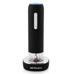 Tire-bouchon électrique rechargeable Orbegozo CU 4100 - Extraction du bouchon rapide et facile - Design élégant et ergonomique