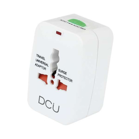 Adaptateur de voyage universel DCU Tecnologic - Connectez vos appareils dans nimporte quel pays