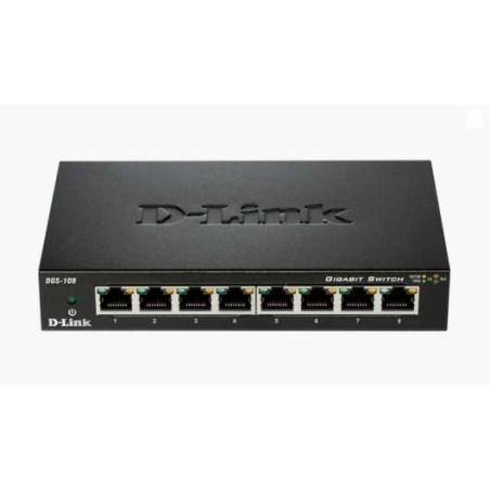 Commutateur D-Link 8 ports Gigabit 10/100/1000 Mbps