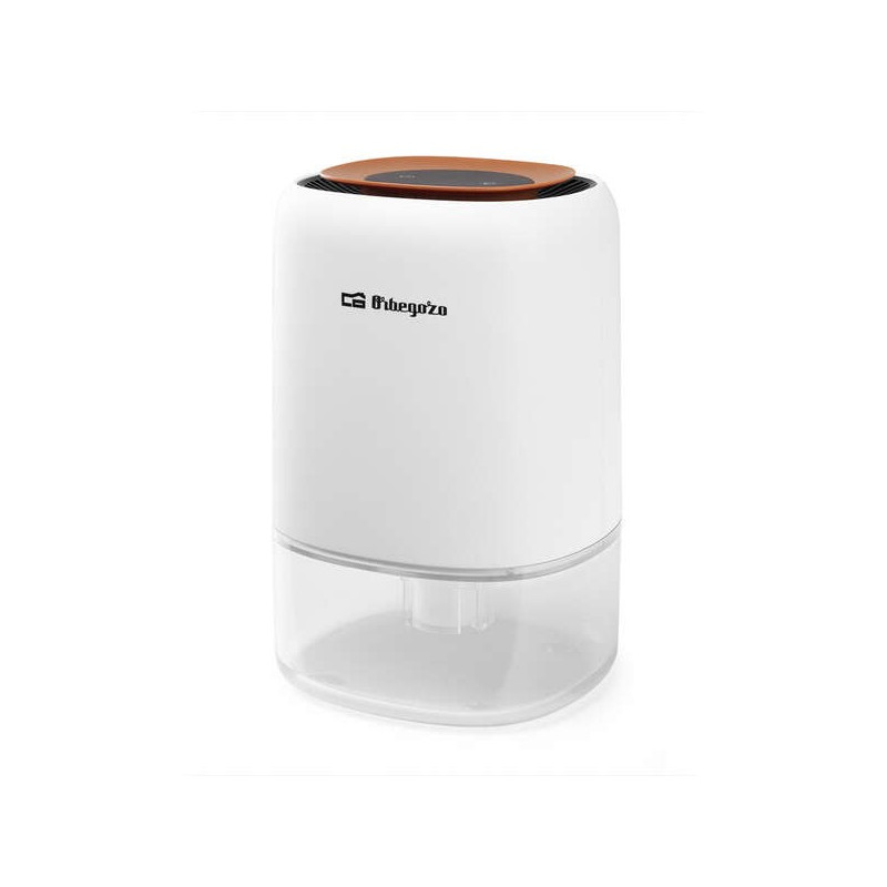 Déshumidificateur compact Orbegozo DH 305 - Déshumidification 300 ml/jour - Fonctionnement silencieux - Lumière LED décorative