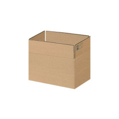 Pack de 10 - Boîtes demballage Dohe à 4 rabats - Dimensions 300x200x150 mm - Carton canal 3 mm - Résistantes et durables