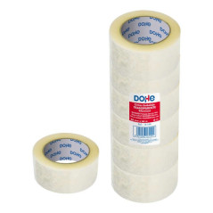 Pack de 6 - Dohe Silent Joint Polypropylène 48mmx66m - Transparent