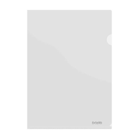 Pack de 8 - Dossier d'ongles Dohe au format Din A4 - 210 x 297 mm - Fabriqué en polypropylène translucide de 180 microns