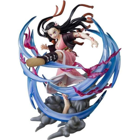 Tamashii Nations Figuarts Zero Demon Slayer Kimetsu no Yaiba Nezuko Kamado - Figurine de Collection - Hauteur 20cm env