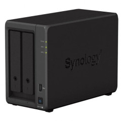 Serveur de stockage NAS Synology DiskStation DS723+ - Jusqu'à 2 disques de stockage - Interface prise en charge M.2, SATA III