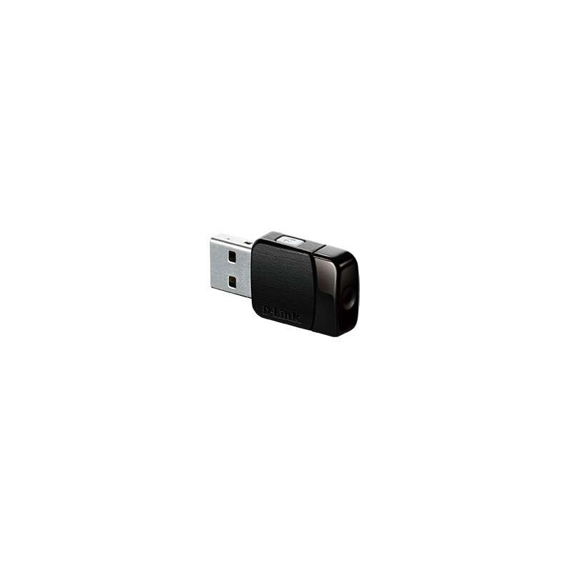 Adaptateur WiFi USB sans fil AC600 de D-Link - Jusqu'à 433 Mbps - MU-MIMO - WPS Adaptateur WiFi USB sans fil AC600 de D-Link - Jusqu'à 433 Mbps - MU-MIMO - WPS