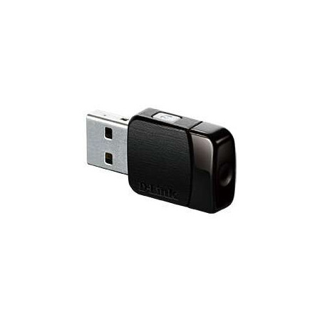 Adaptateur WiFi USB sans fil AC600 de D-Link - Jusqu'à 433 Mbps - MU-MIMO - WPS