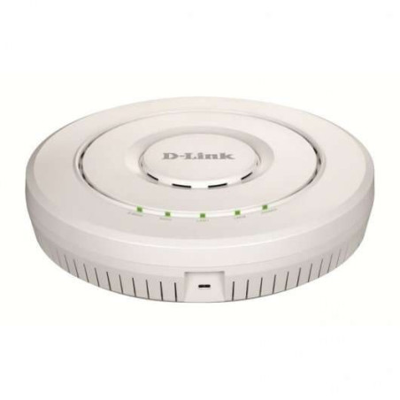 Point d'accès D-Link WiFi 6 AX3600 double bande - 2 ports RJ45 - 4 x 4 MU-MIMO - Alimenté avec un câble de données Ethernet LAN