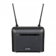 Routeur WiFi D-Link 4G LTE Cat4 AC1200 Dual Band - Vitesse jusqu'à 1200 Mbps - 2 antennes externes - 3 ports RJ-45