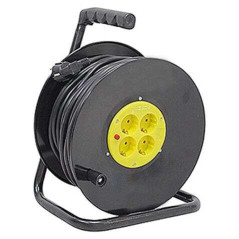 Elbat Enrouleur de câble 25m Câble 3x15mm