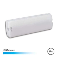 Éclairage de Secours Elbat - 300 Lumens - 6000K - 6W - 3 Heures d'Autonomie - Permanent et Non Permanent - Batterie Lithium