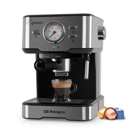 Orbegozo Cafetière Espresso EX 5500 Orbegozo - Café crémeux intense avec arôme de grains fraîchement moulus