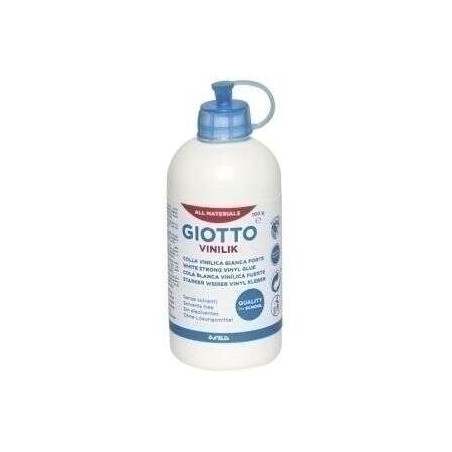 Giotto Vinilik Cola Blanc Bouteille 100 gr - Sèche Rapidement - Colle Papier Carton Carton etc