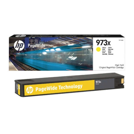 Cartouche d'encre jaune authentique HP 973X - F6T83AE