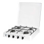 Orbegozo Cuisinière à Gaz FO 4550 Blanc - 4 Brûleurs Émaillés - Puissance de 750W à 1900W - Type de Gaz G-30/G31