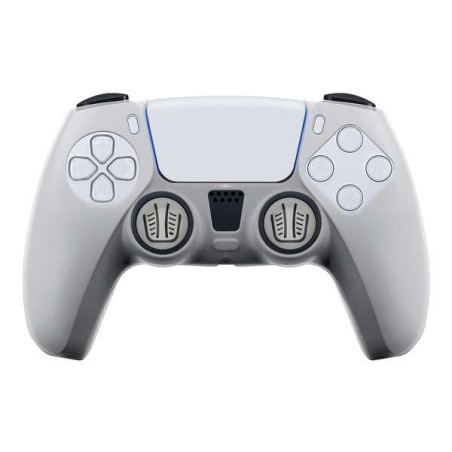 FR-TEC Coque en Silicone Transparente + Grips pour Dualsense PS5 - Protection sans altérer l'apparence