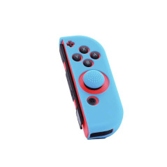FR-TEC Coque de Protection en Silicone Joycon Skin + Grip Droit - Grip pour une Meilleure Adhérence