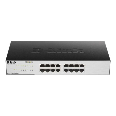 Commutateur D-Link 16 ports Gigabit 101001000 Mbps