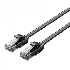 Câble réseau patch Vention UTP Cat5e - 0,5 m - Couleur noire