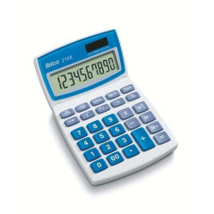 Calculatrice de bureau Ibico 210X - Grandes touches - LCD 10 chiffres - Écran inclinable réglable