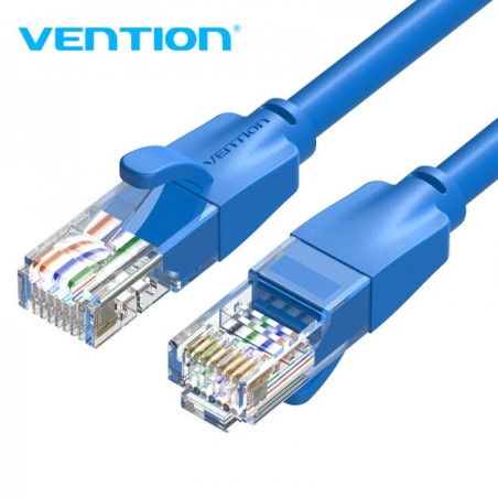 Câble réseau Vention UTP RJ45 Cat6 - 5 m - Couleur bleue