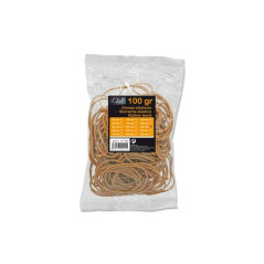 Ingraf Sachet de 100gr d'Élastiques Élastiques 180mm - Haute Qualité - 70% Caoutchouc - Grande Résistance et Élasticité