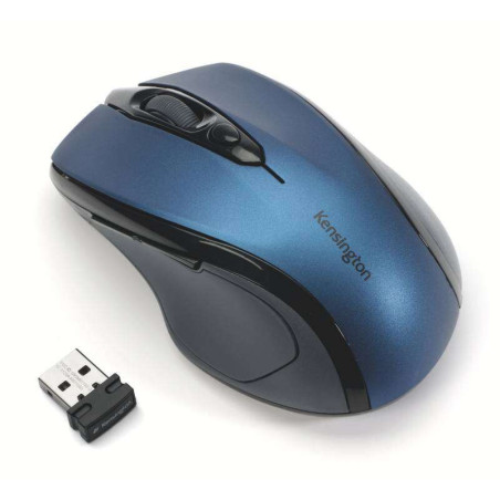 Souris optique sans fil Kensington PRO Fit - Taille moyenne - Connectivité sans fil 2,4 Ghz - Design ergonomique