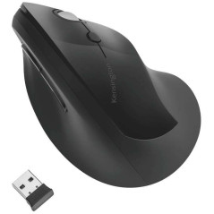 Souris verticale sans fil Kensington PRO Fit Ergo - Amélioration de la posture - Contour naturel - Noir
