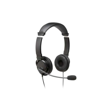 Kensington Casque HiFi USB avec Microphone - Son Stéréo - Grand Confort - Suppression du Bruit - Câble USB 1,82 m