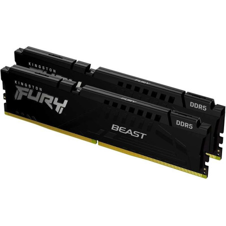 Mémoire RAM Kingston Fury Beast DDR5 5200 MHz 32 Go (2 x 16 Go) CL40