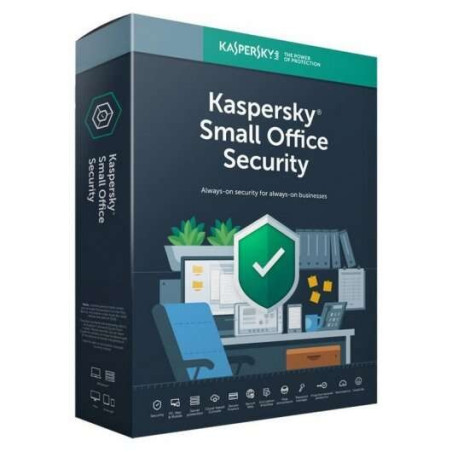 Kaspersky Small Office Security 7 multi-appareils pour 10 utilisateurs + 1 service serveur 1 an