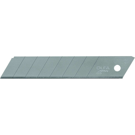 Olfa Pack de 10 Lames de Rechange pour Cutters Olfa - 8 Segments - Largeur 18mm